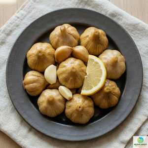 Ev Usulü Tüm Sarımsak Turşusu Katkısız - 1200 Gr