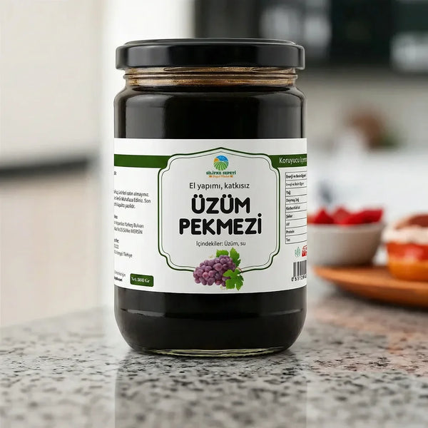 Şekersiz Hakiki Üzüm Pekmezi 780 Gr