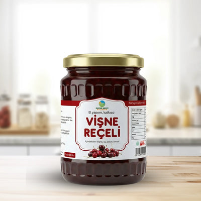 Ev Yapımı Vişne Reçeli - 780 Gr