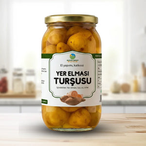 Ev Usulü Yerelması Turşusu Katkısız - 1200 Gr