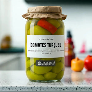 Ev Usulü Yeşil Domates Turşusu Katkısız Satın Al - SilifkeSepeti