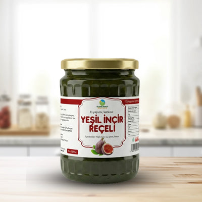 Ev Yapımı Yeşil İncir Reçeli - 780 Gr