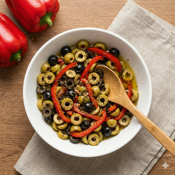El yapımı Zeytin Salatası - 780 Gr
