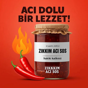 El Yapımı Zıkkım Acı Sos satın al